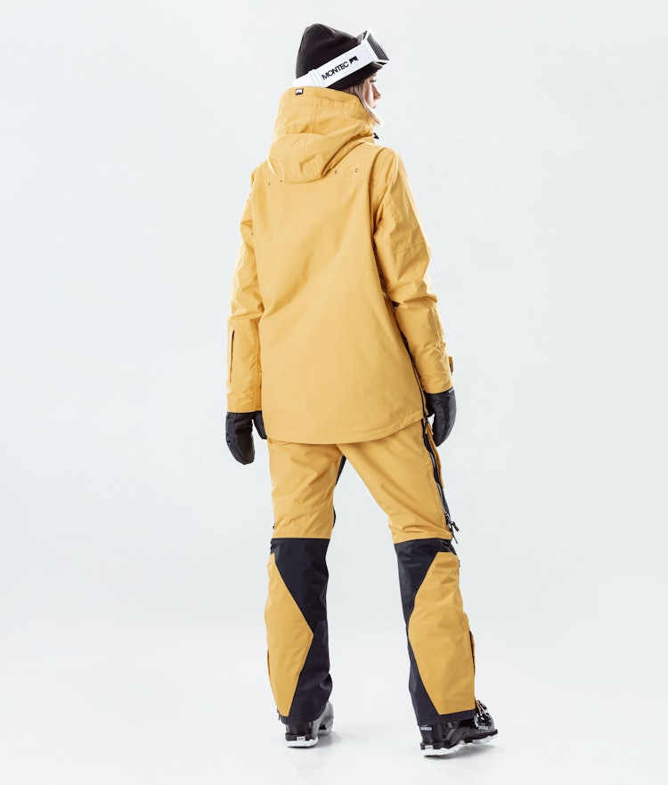 Dune W 2020 Ski Jacket Women Yellow, Image 8 of 8