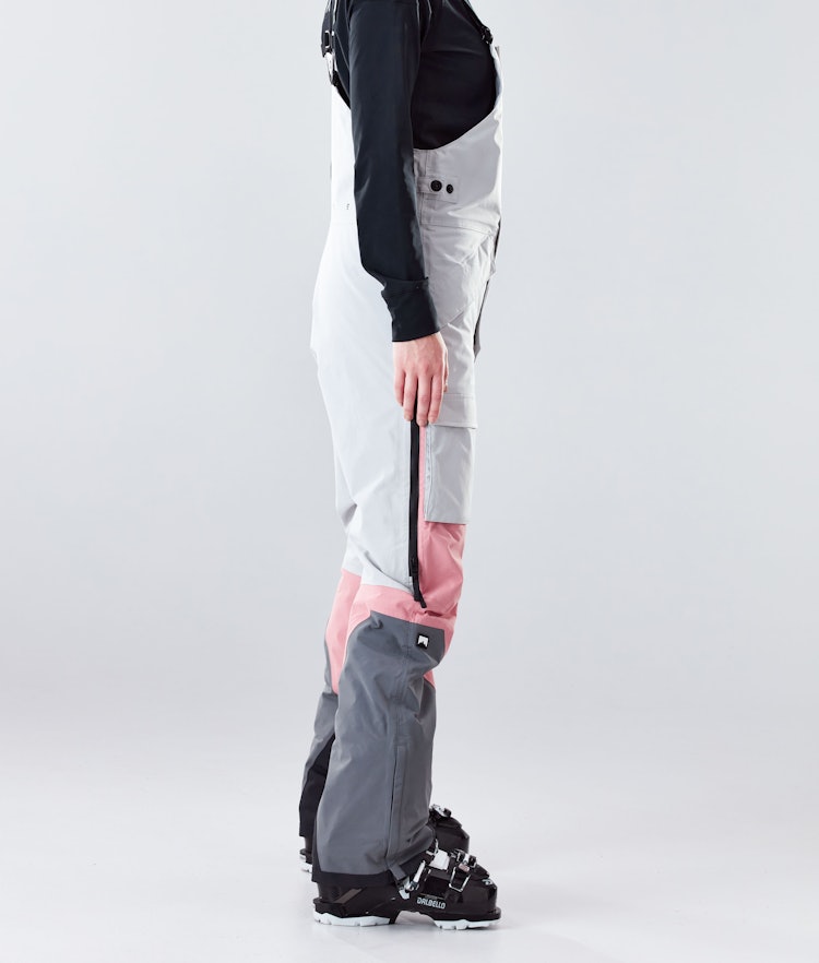 Montec Fawk W 2020 Pantalones Esquí Mujer Light Grey/Pink/Light Pearl