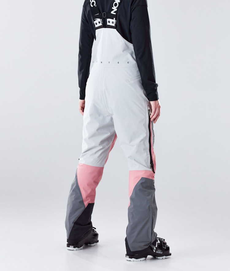 Fawk W 2020 Skihose Damen Light Grey/Pink/Light Pearl, Bild 3 von 6