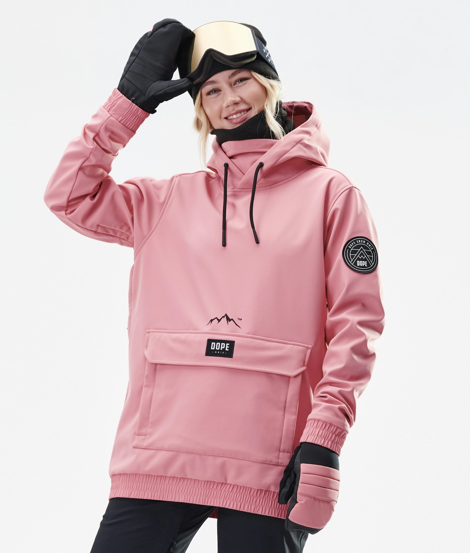 Wylie W 10k Skijacke Damen Patch Pink