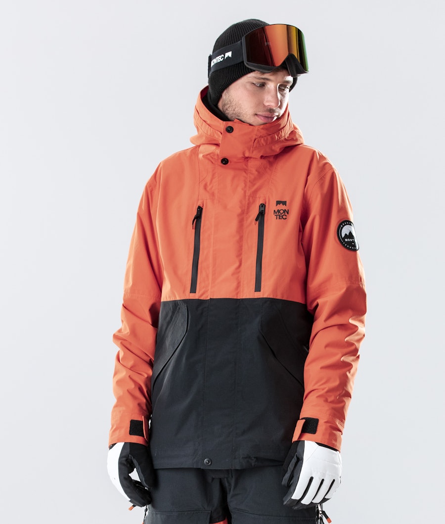 Montec Roc Ski jas Orange/Black
