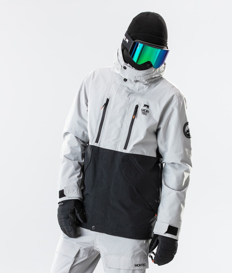 Roc Ski Jacket Men Light Grey/Black, Image 1 of 10