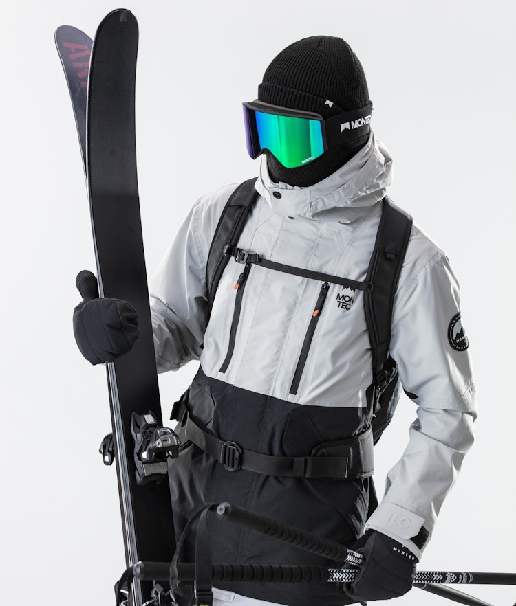 Roc Manteau Ski Homme Light Grey/Black, Image 3 sur 10