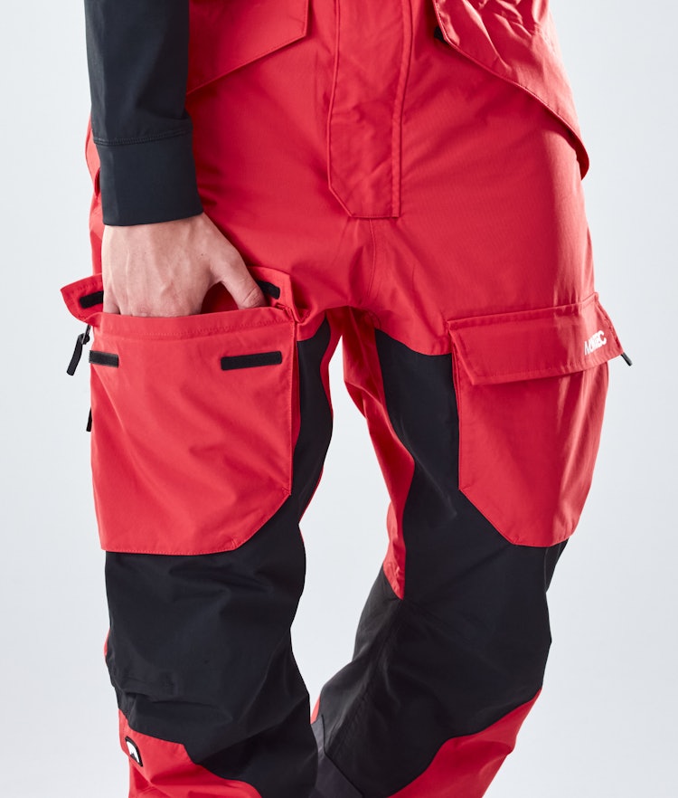 Montec Fawk 2020 Ski Pants Men Red/Black, Image 6 of 6