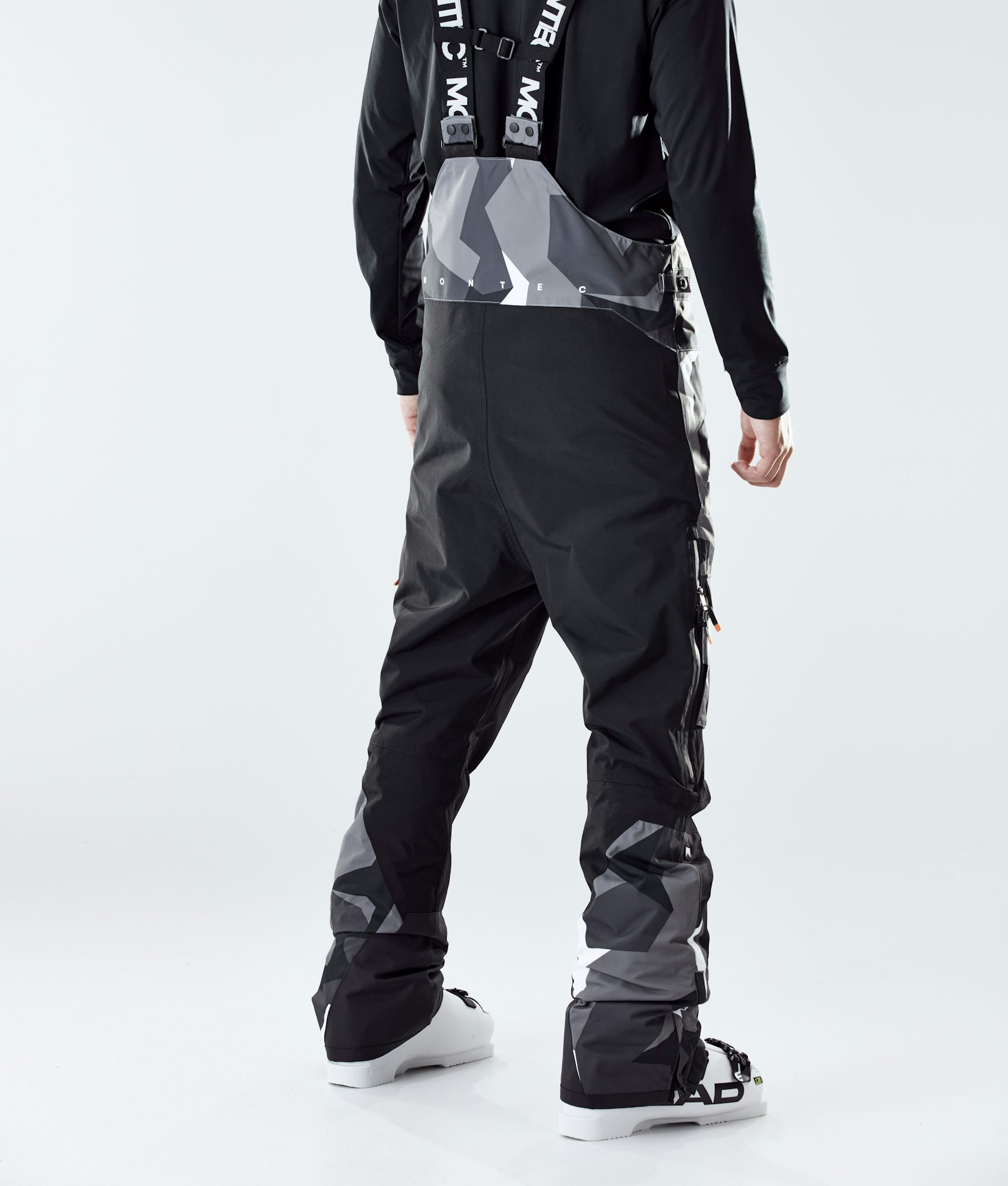 Montec Fawk 2020 Spodnie Narciarskie Mężczyźni Arctic Camo/Black
