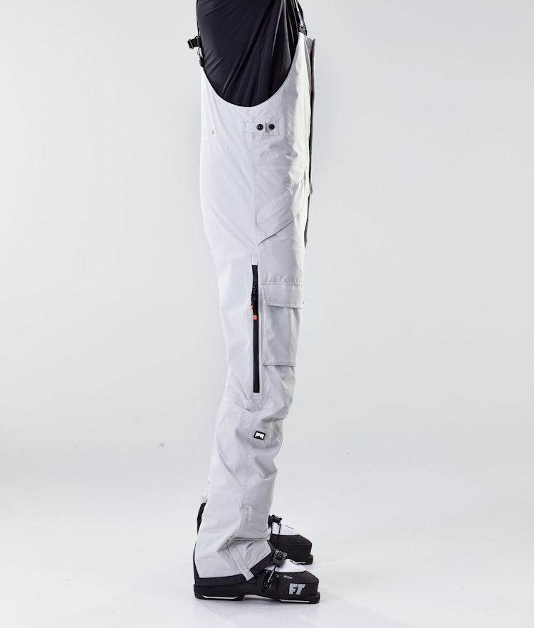 Fawk 2020 Pantalon de Ski Homme Light Grey, Image 2 sur 6