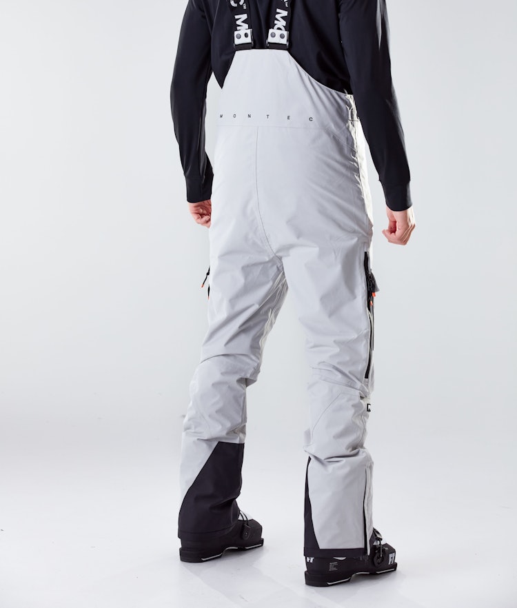 Fawk 2020 Pantalon de Ski Homme Light Grey, Image 3 sur 6
