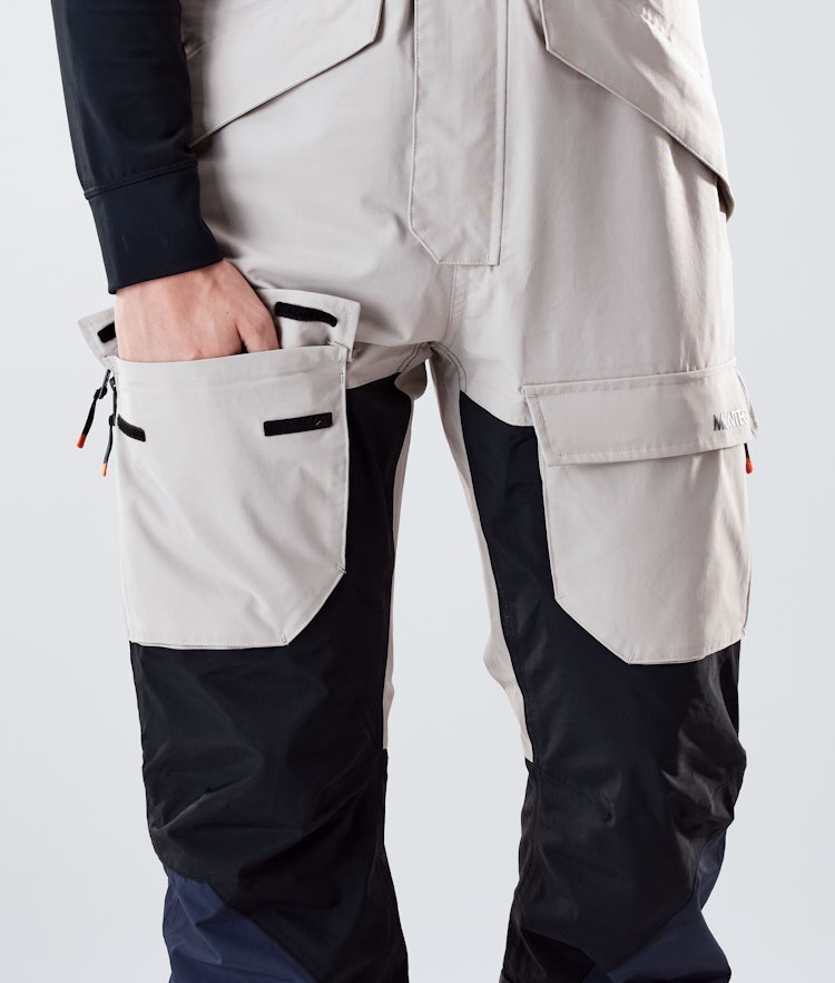 Fawk 2020 Pantalon de Ski Homme Sand/Black/Marine, Image 6 sur 6