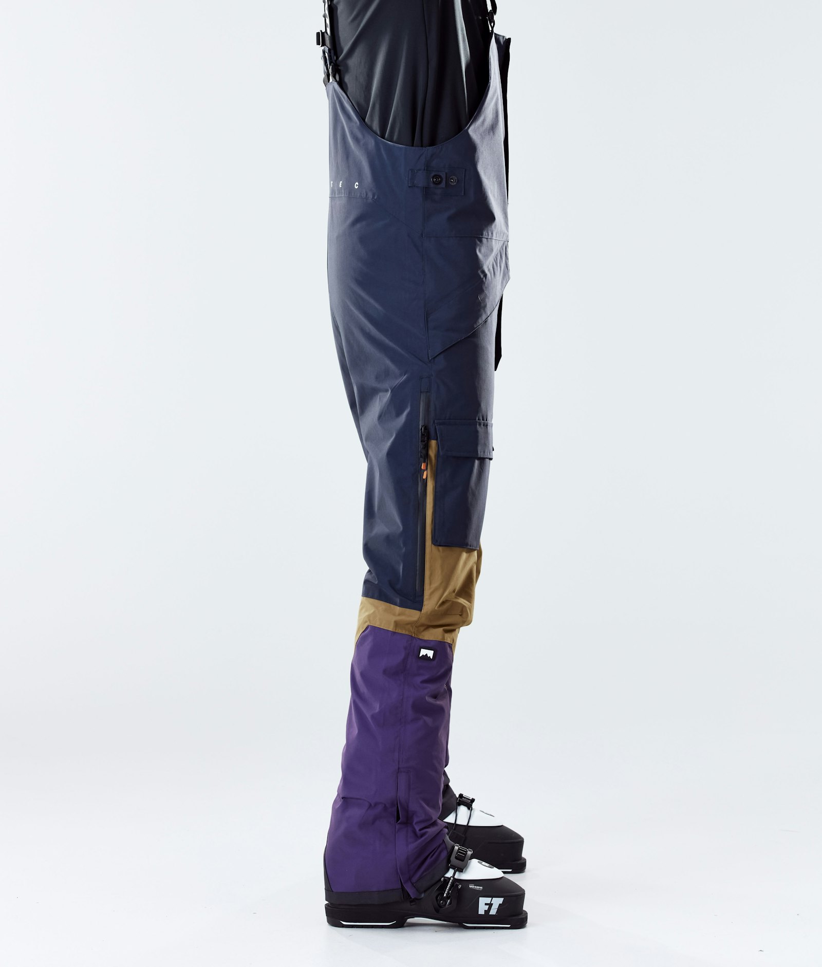 Fawk 2020 Ski Pants Men Marine/Gold/Purple