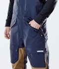 Montec Fawk 2020 Spodnie Narciarskie Mężczyźni Marine/Gold/Purple