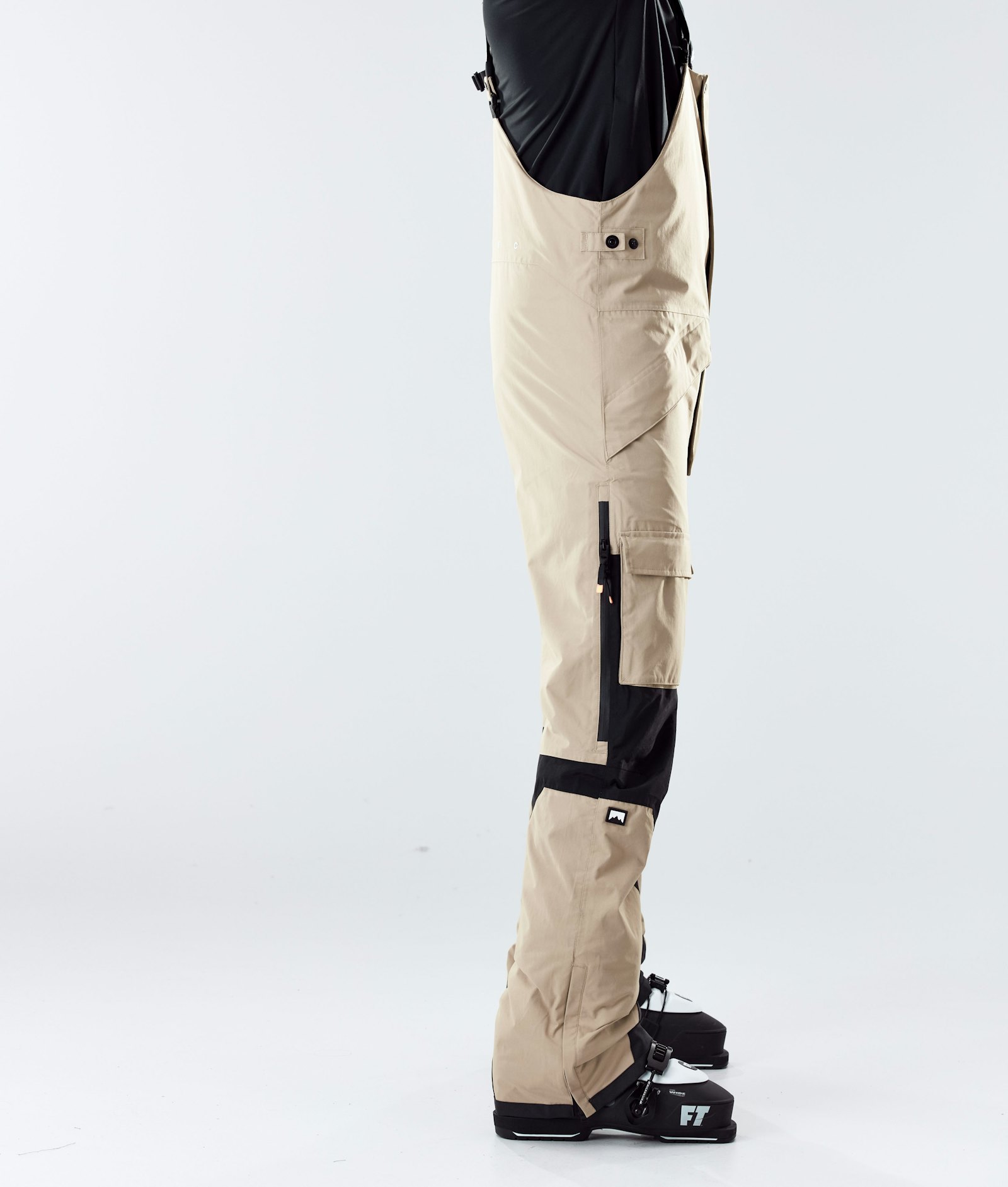 Fawk 2020 Ski Pants Men Khaki/Black