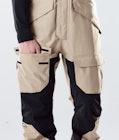 Fawk 2020 Ski Pants Men Khaki/Black, Image 6 of 6