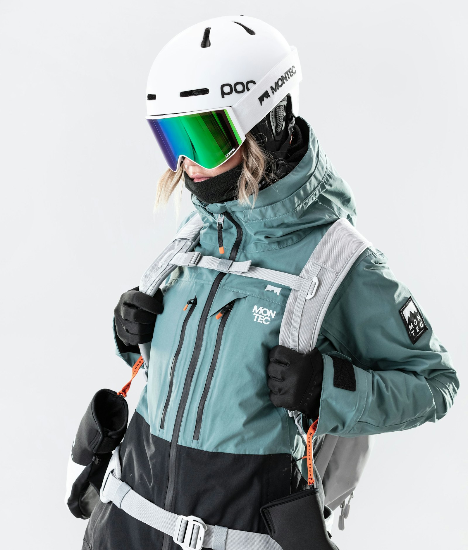 Moss W 2020 Skijacke Damen Atlantic/Black