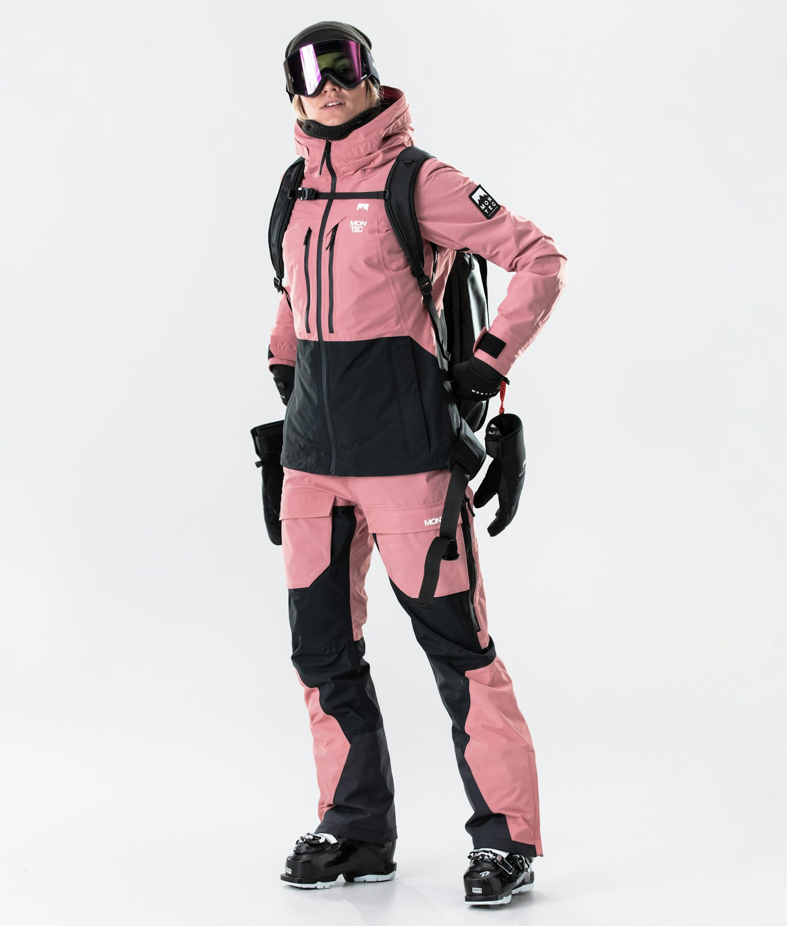 Moss W 2020 Chaqueta Esquí Mujer Pink/Black