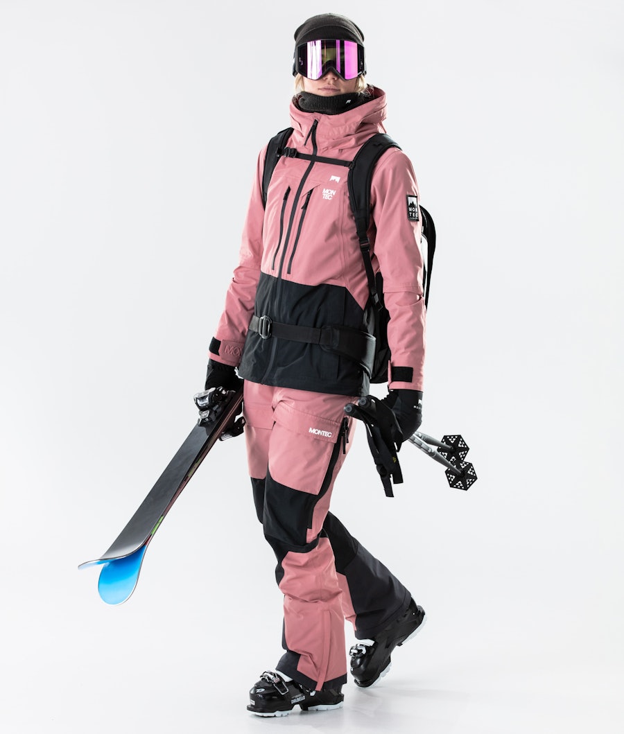 Montec Moss W 2020 Women's Ski Jacket Pink/Black