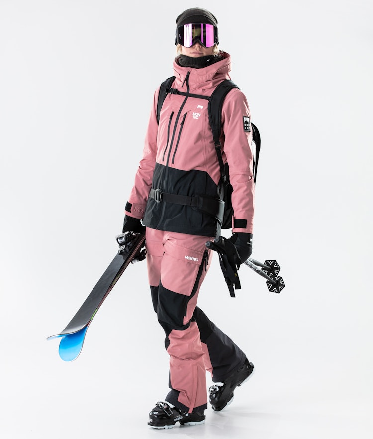 Montec Moss W 2020 Veste de Ski Femme Pink/Black, Image 7 sur 9