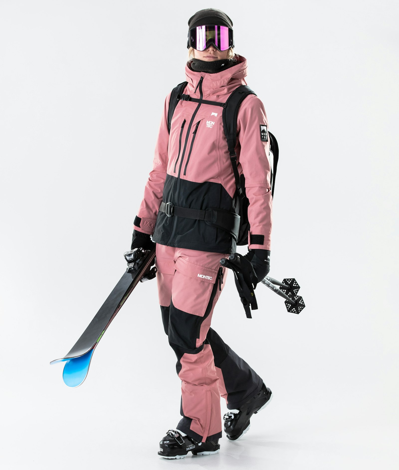 Moss W 2020 Skijacke Damen Pink/Black