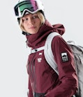 Moss W 2020 Ski Jacket Women Burgundy/Black, Image 2 of 8