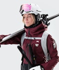 Moss W 2020 Manteau Ski Femme Burgundy/Black, Image 3 sur 8