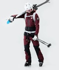 Moss W 2020 Ski Jacket Women Burgundy/Black, Image 6 of 8