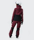 Moss W 2020 Ski Jacket Women Burgundy/Black, Image 8 of 8