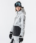 Moss W 2020 Skijakke Dame Light Grey/Black