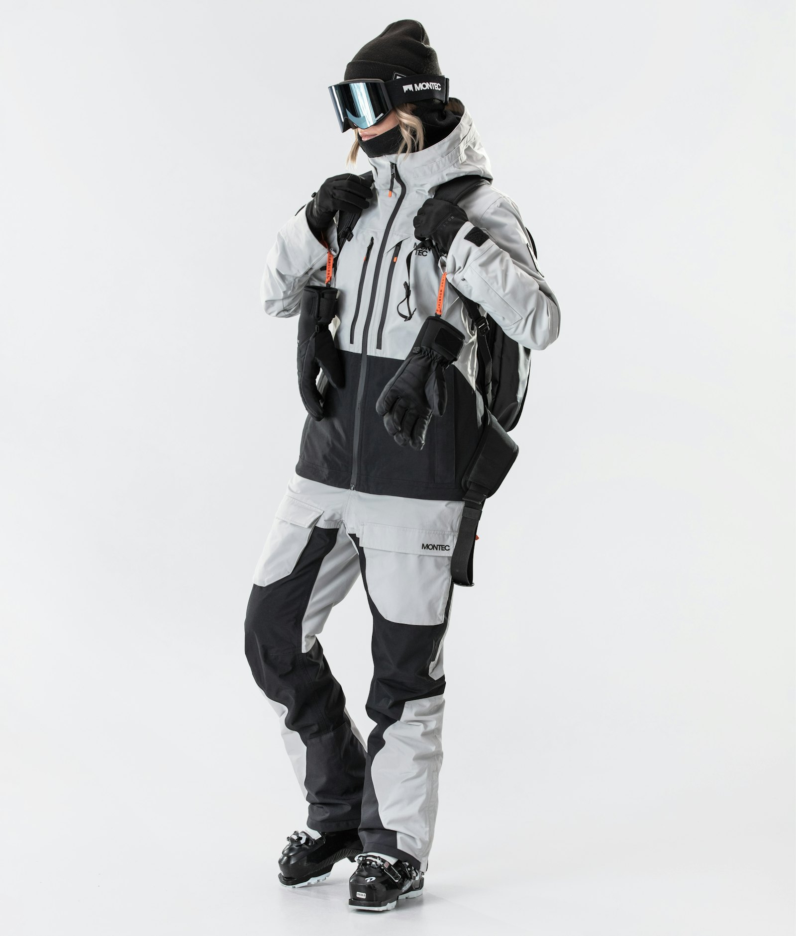 Montec Moss W 2020 Ski jas Dames Light Grey/Black