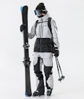 Moss W 2020 Skijacke Damen Light Grey/Black