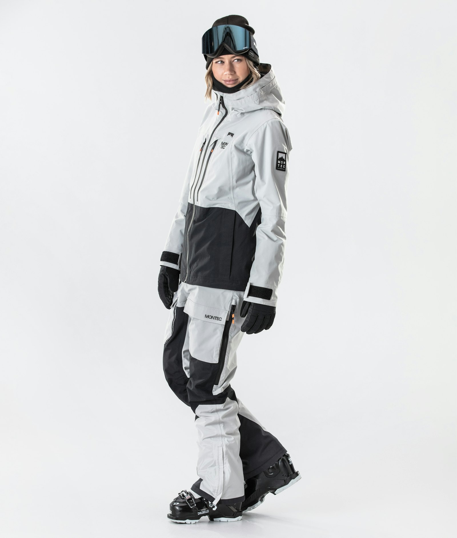 Montec Moss W 2020 Ski Jacket Women Light Grey/Black
