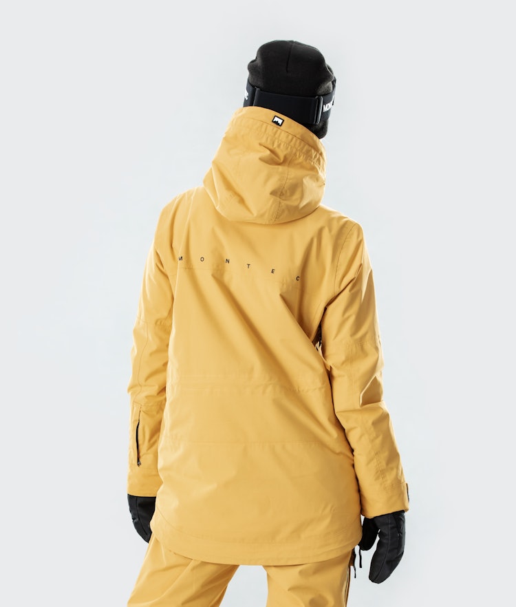 Montec Roc W Giacca Sci Donna Yellow