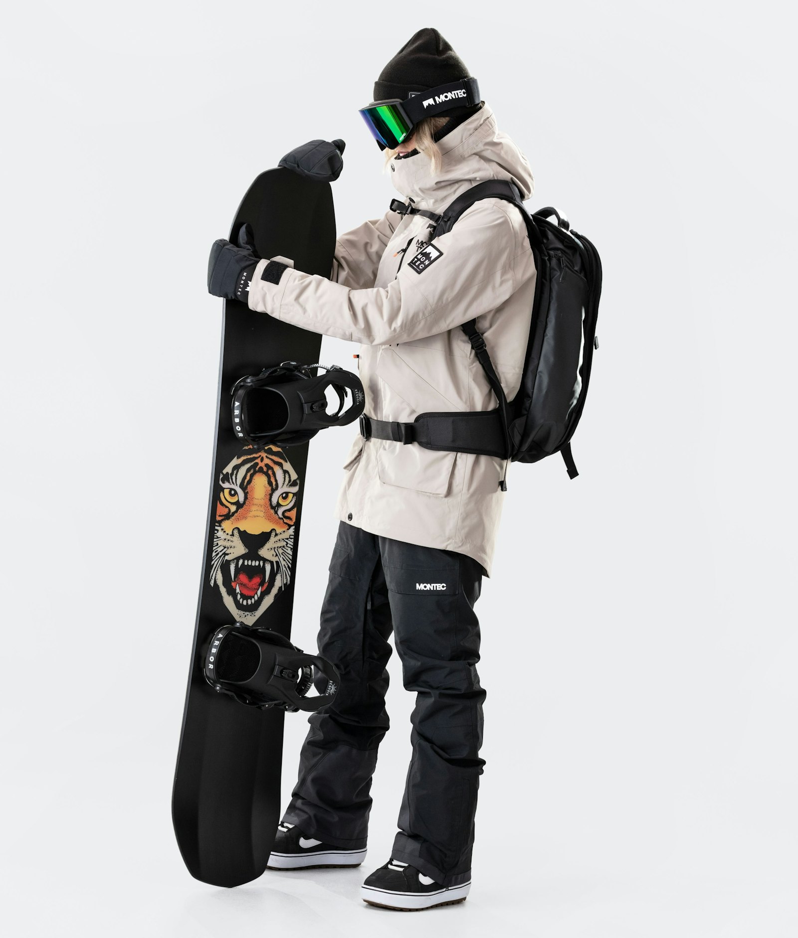 Virago W 2020 Snowboardjacke Damen Sand