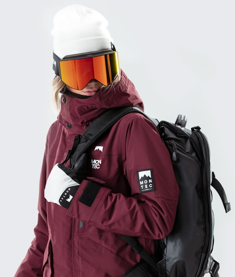 Virago W 2020 Ski Jacket Women Burgundy, Image 2 of 9