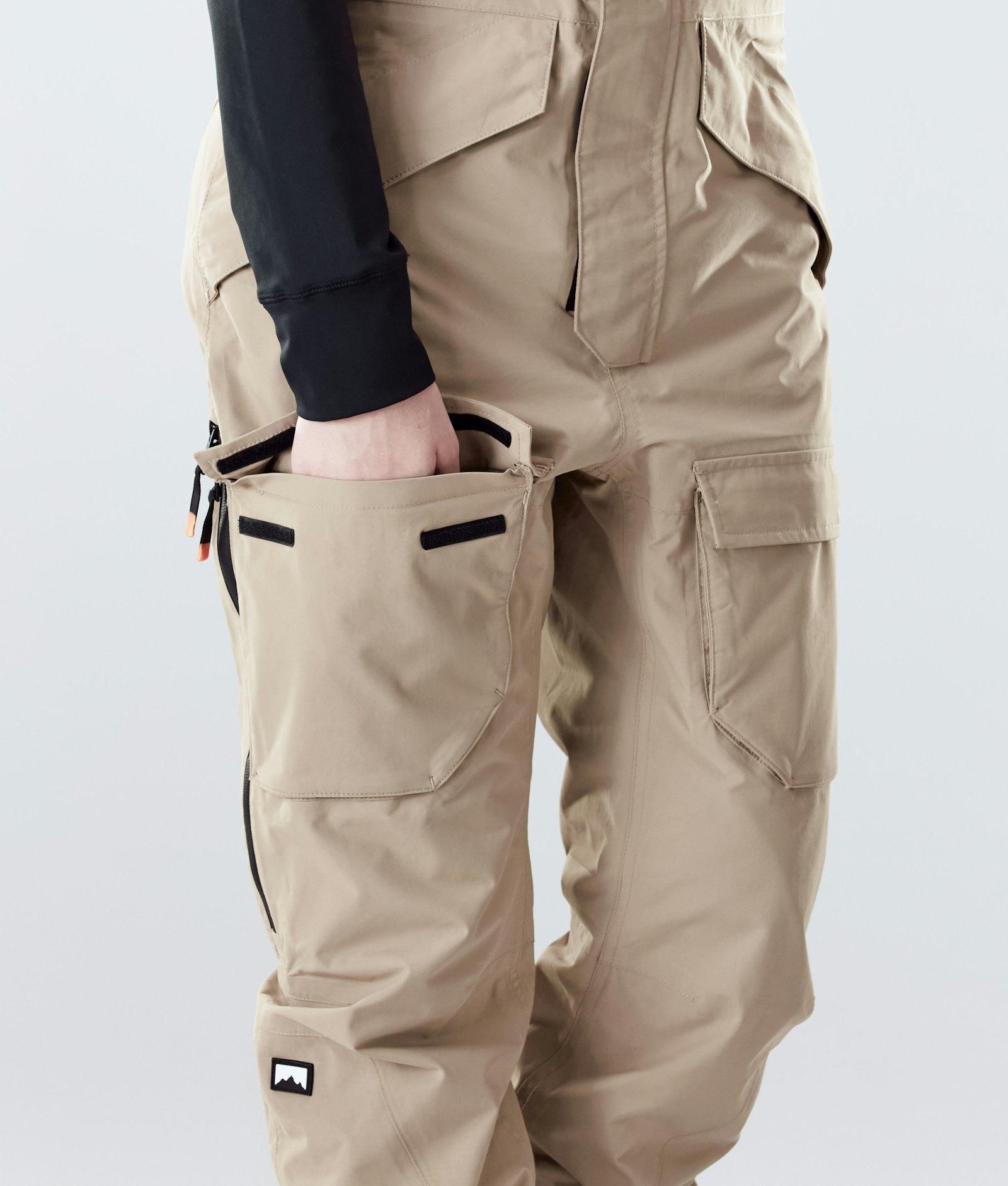Montec Fawk W 2020 Lyžařské Kalhoty Dámské Khaki
