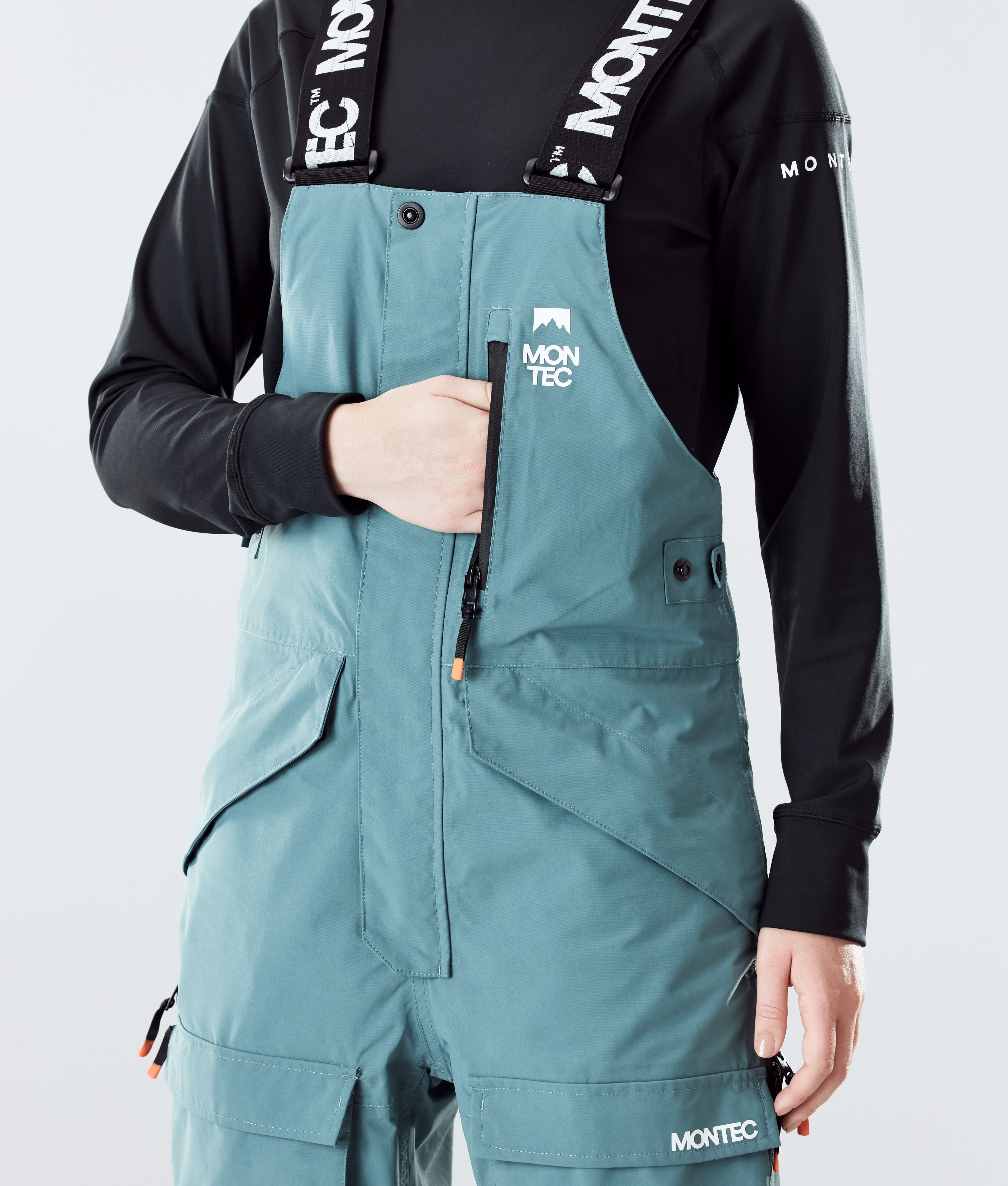 Montec Fawk Ski Pants Men Greenish/Black/Phantom | Montecwear.com