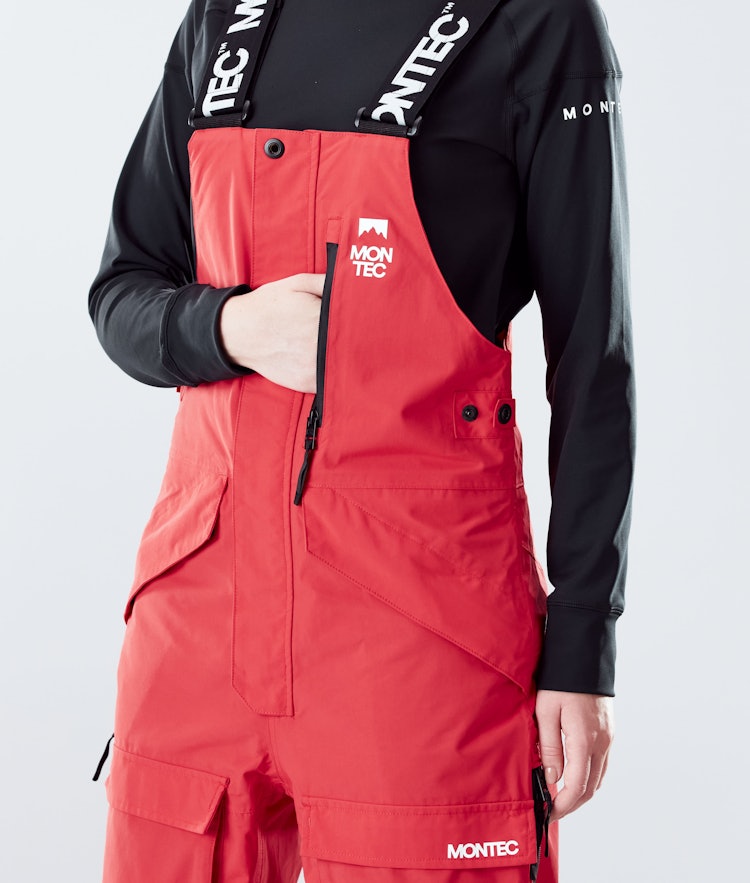 Fawk W 2020 Pantalon de Ski Femme Red, Image 4 sur 6