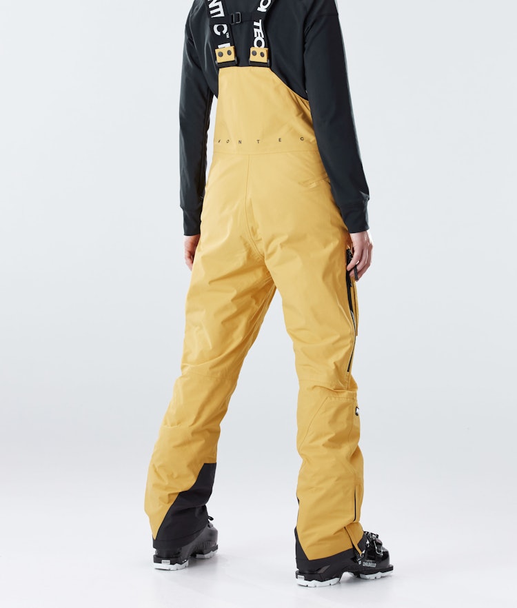 Fawk W 2020 Pantalon de Ski Femme Yellow, Image 3 sur 6