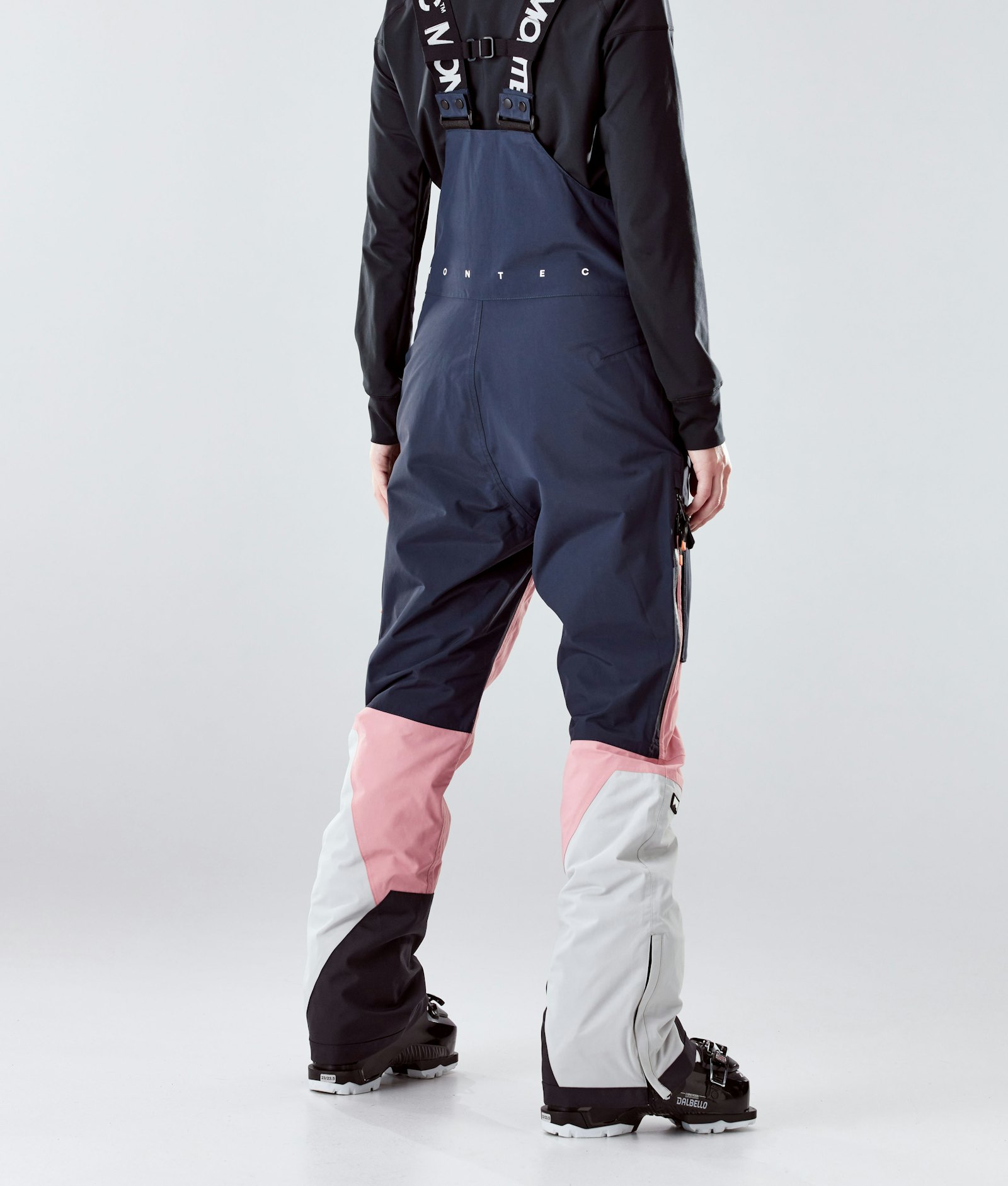 Fawk W 2020 Pantalon de Ski Femme Marine/Pink/Light Grey