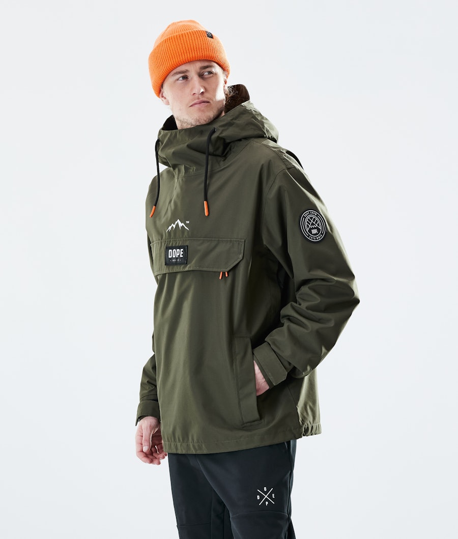 Dope Blizzard PO 2020 Outdoor Jacket Olive Green