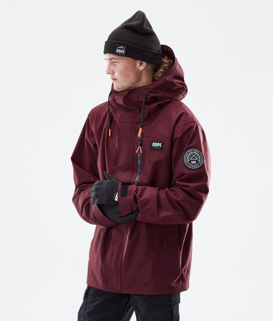 Dope Blizzard FZ Veste D' hiver Burgundy