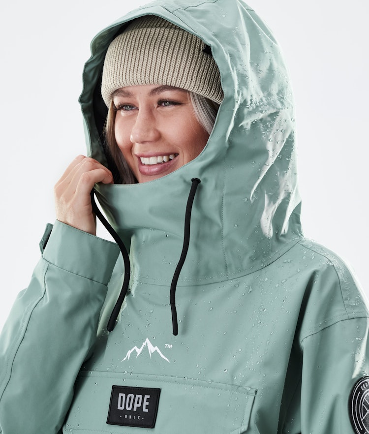 Dope Blizzard W 2020 Outdoor Jacket Women Faded Green