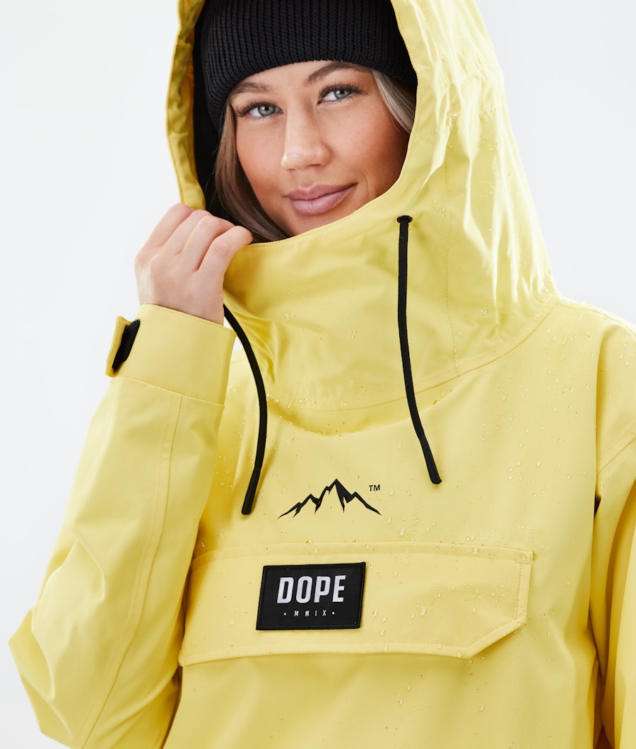 Dope Blizzard PO W 2020 Women's Outdoor Jacket Faded Yellow