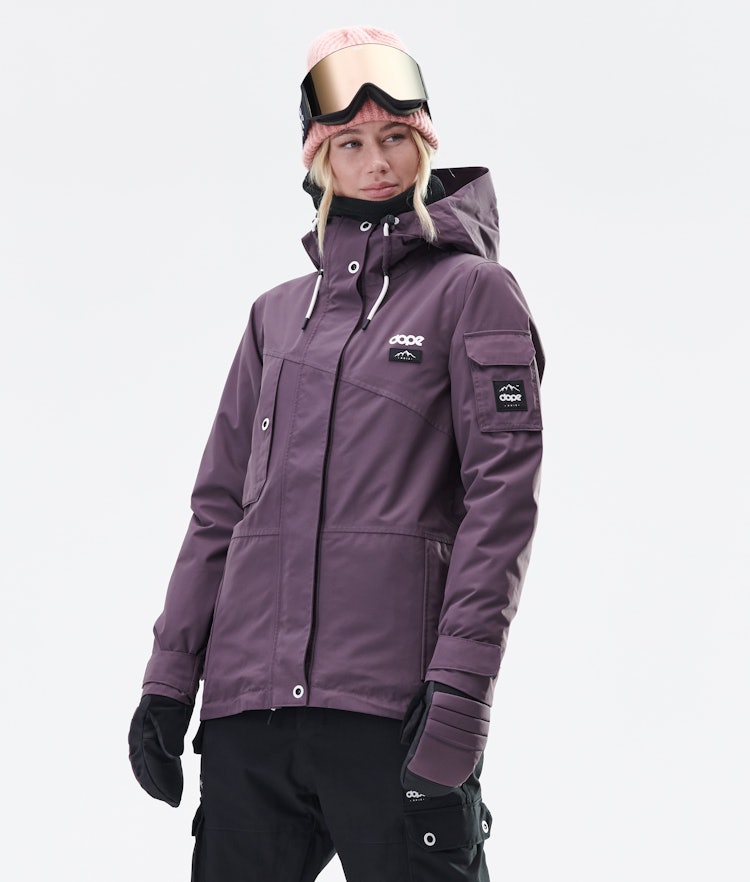 Dope Adept W 2020 Ski Jacket Women Faded Grape, Image 1 of 9