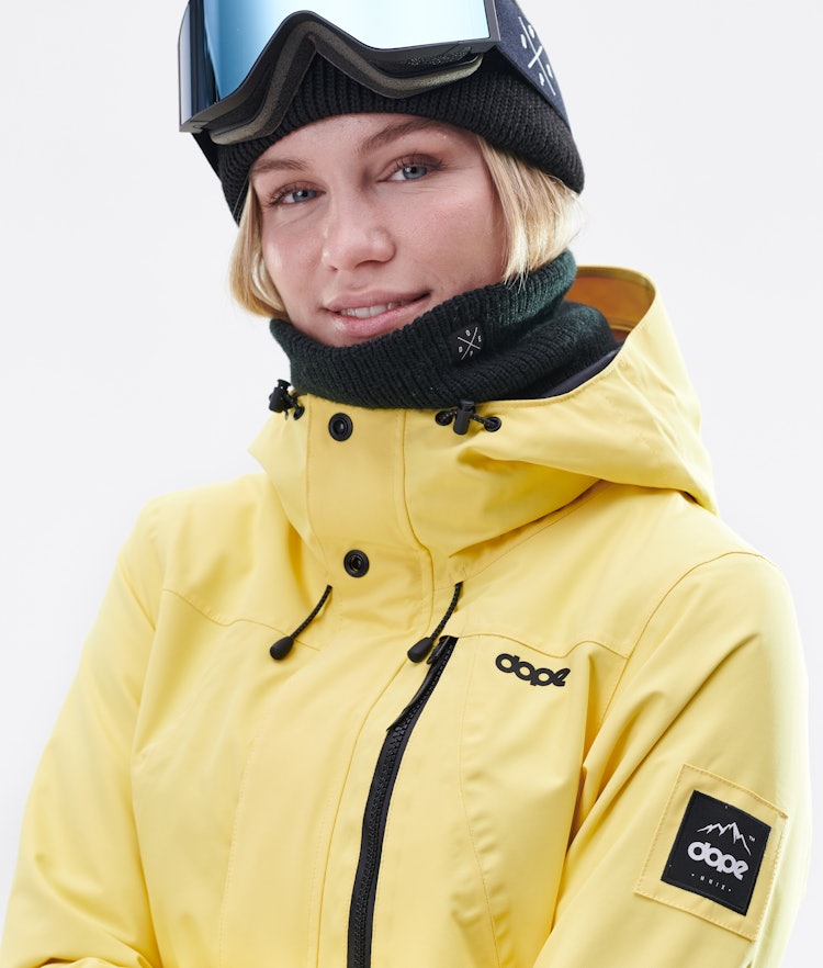 Dope Divine W Ski Jacket Women Faded Yellow