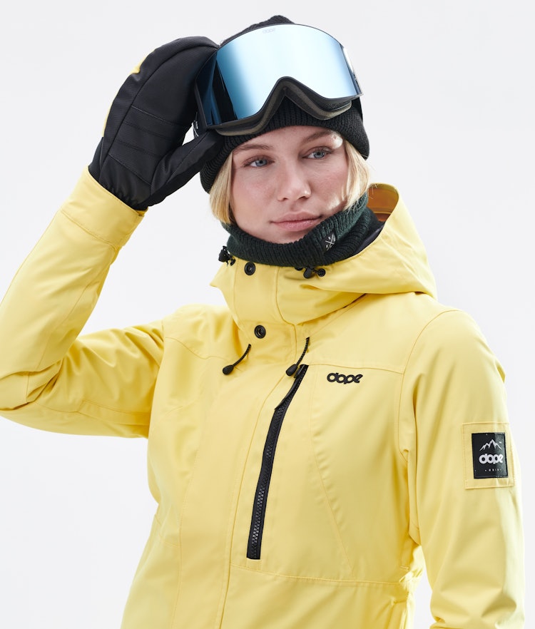 Divine W Ski Jacket Women Faded Yellow, Image 3 of 9