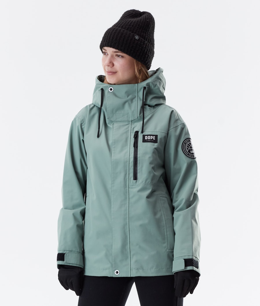 Dope Blizzard FZ W Winter Jacket Faded Green