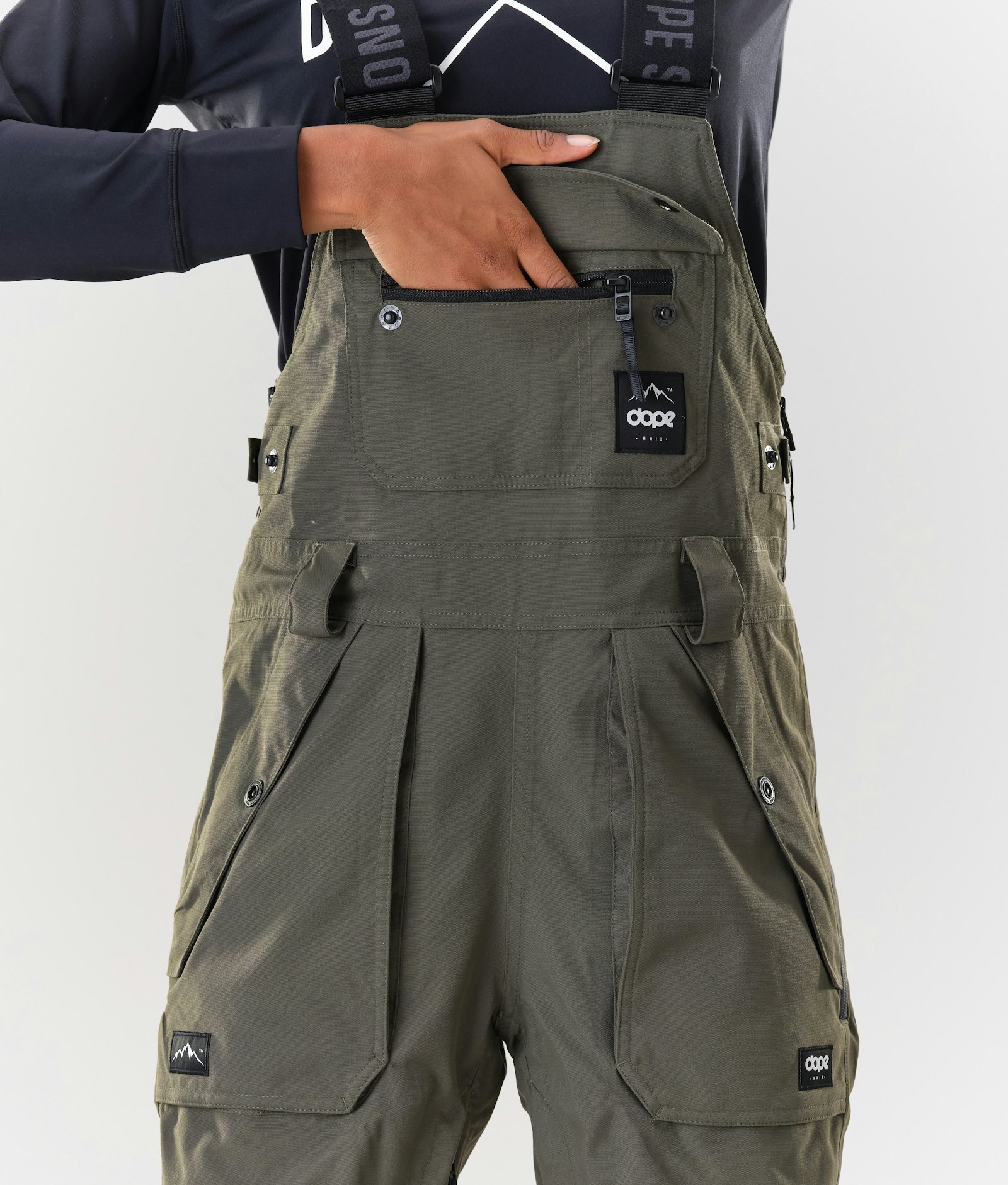 Dope Notorious B.I.B W 2020 Pantalones Esquí Mujer Olive Green