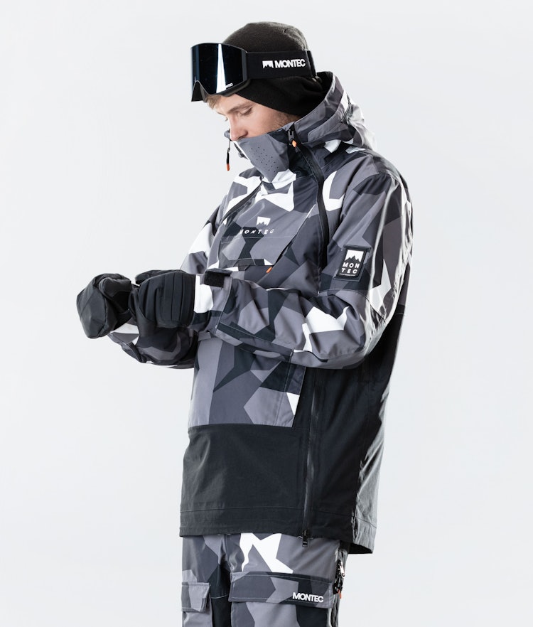Montec Doom 2020 Veste de Ski Homme Arctic Camo/Black