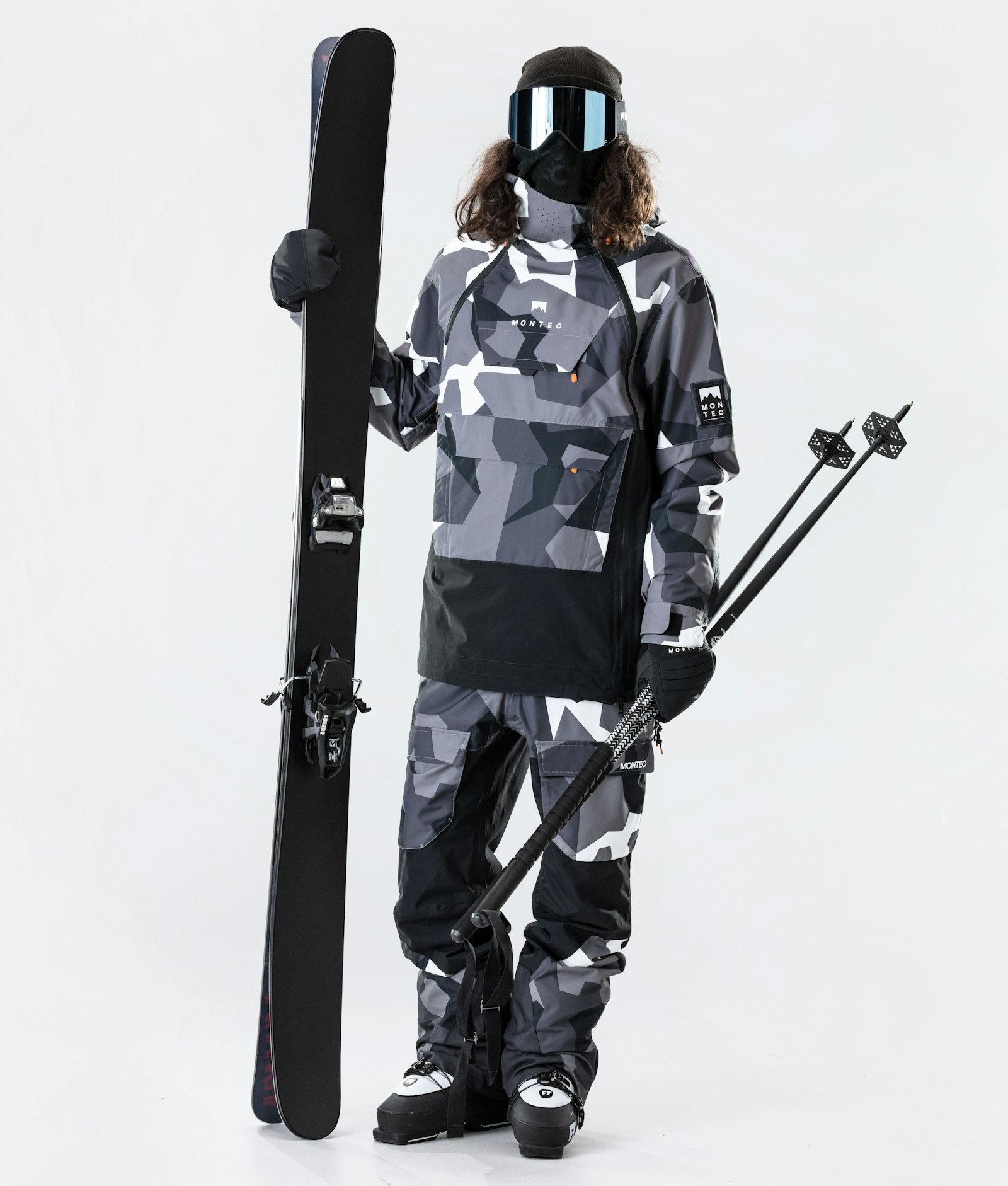 Montec Doom 2020 Skijakke Herre Arctic Camo/Black
