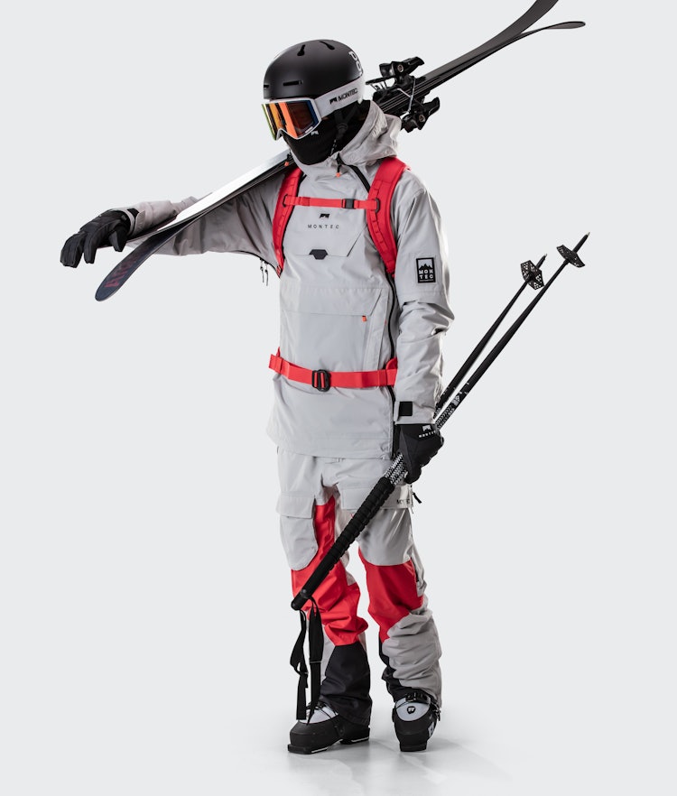 Doom 2020 Ski jas Heren Light Grey