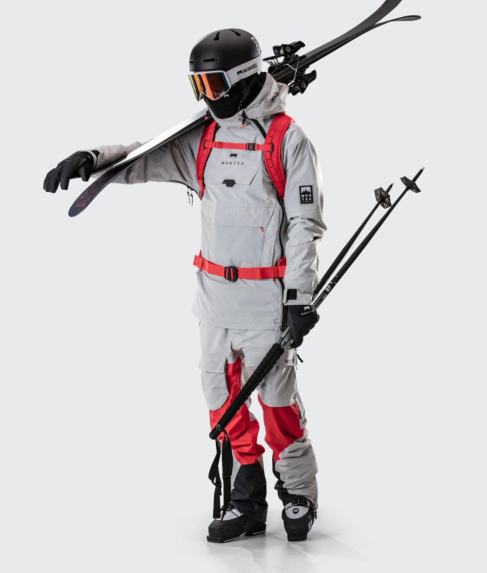 Montec Doom 2020 Ski Jacket Men Light Grey